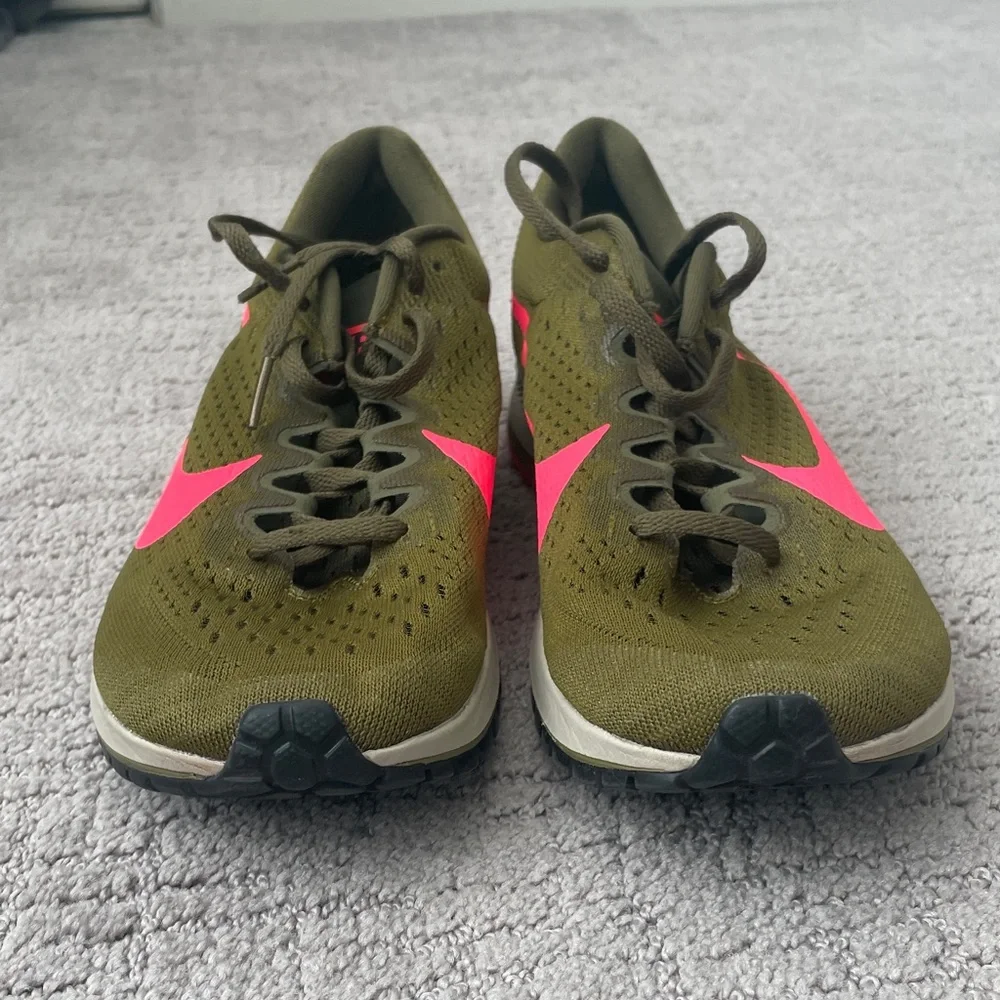 Nike Zoom Streak 6 in Olive/Pink Women’s 8.5 - Picture 7 of 9